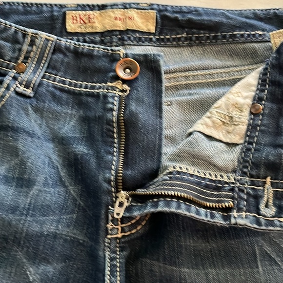 BKE Denim Britni Straight Leg Mid Rise Size 30 - Picture 16 of 16